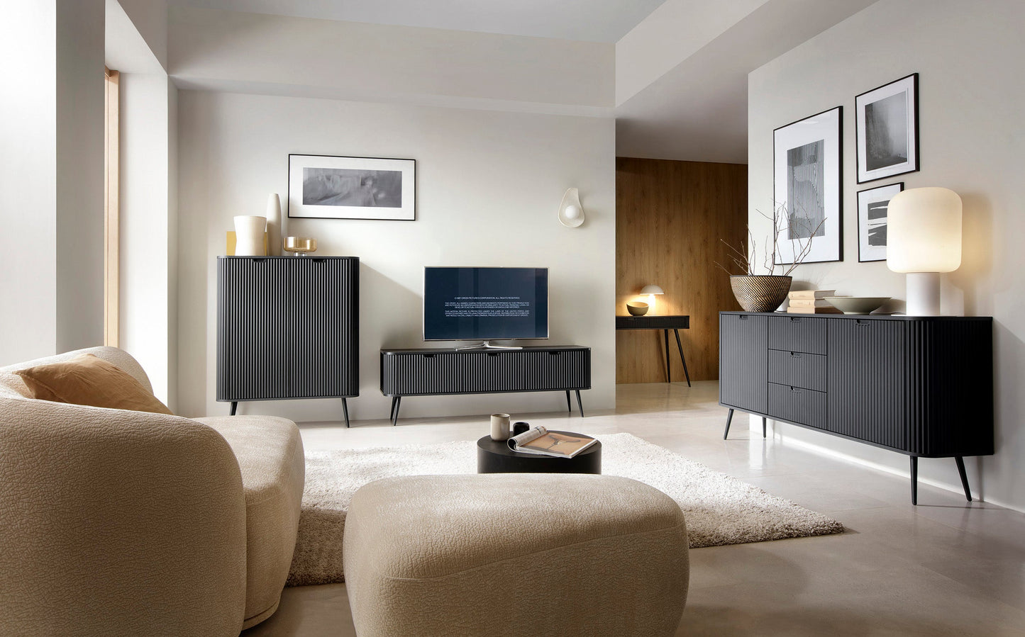 RTV skapis ROA 168/57/39 cm - N1 Home
